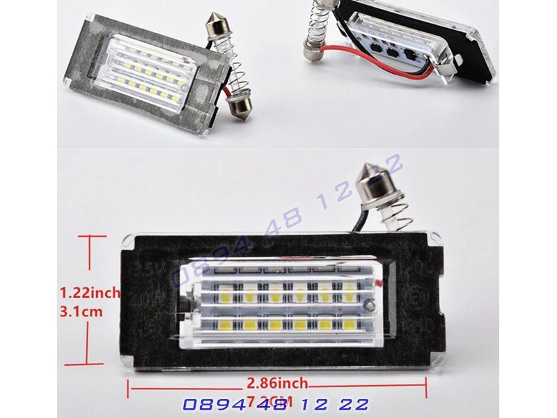 MINI R56 R57 R58 R59 06-14 LED диодни плафони за заден номер за МИНИ