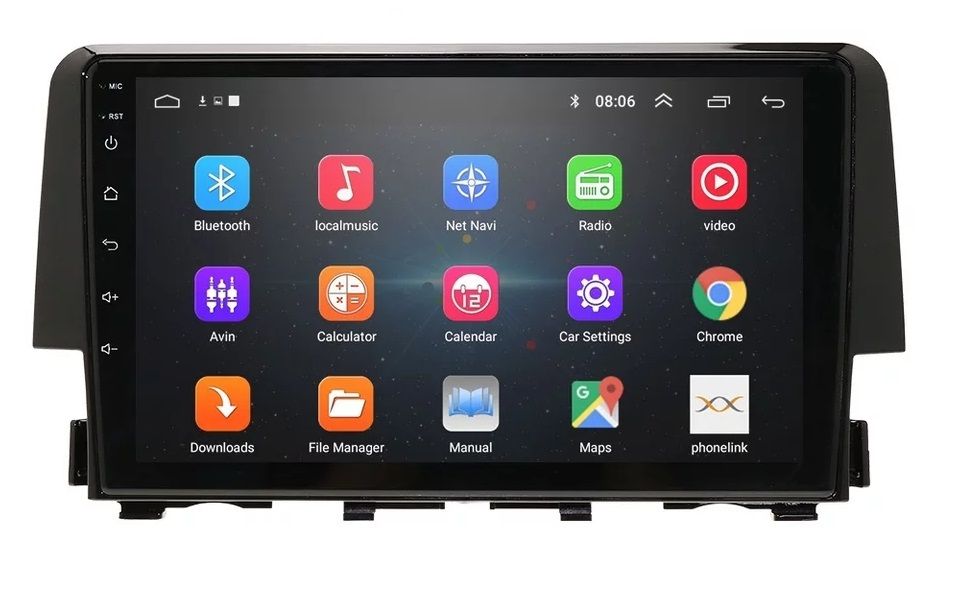 Navigatie Honda Civic ( 2016 - 2020 ) Noua Garantie Camera Marsarier