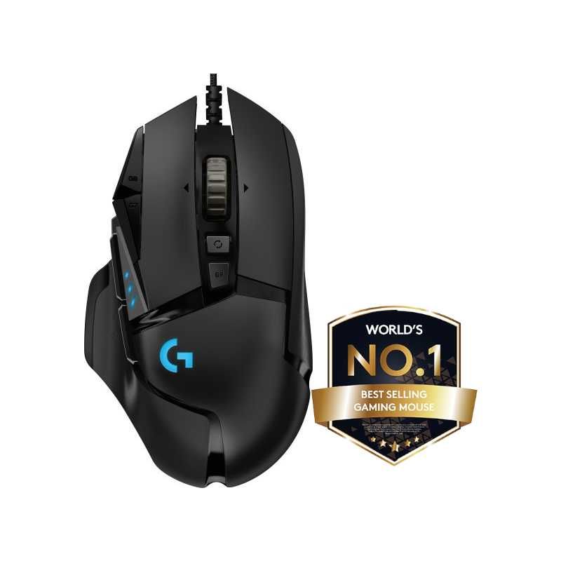 Mouse Gaming Logitech G502 Hero Lightsync cu fir sigilat nou sau Razer