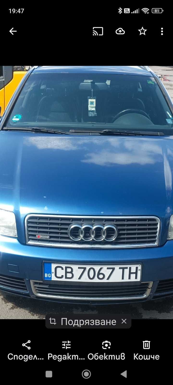 Audi a4 b6 2.5tdi 163hp S line 6 скорости ръчка