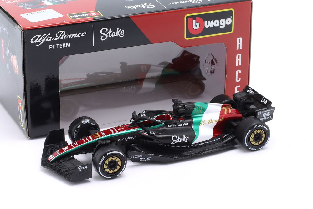 Macheta auto Alfa Romeo F1 C43 Monza GP V. Bottas (2023) 1:43 Bburago