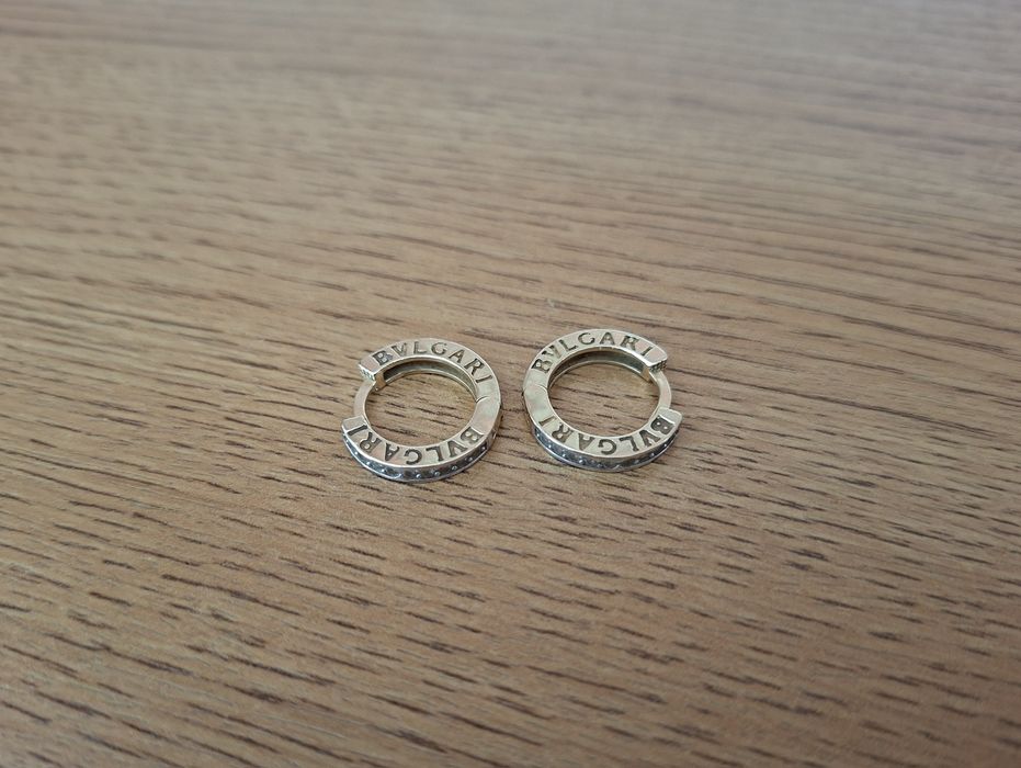 Дамски златни обеци "BVLGARI" - 4,30 гр. / 585 / 14K