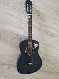 Chitara Startone CG-851 1/2 BLUE și husa Thomann 1/2 Classic-Guitar