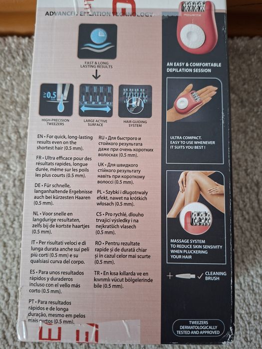 Epilator Rowenta Easy Touch EP1110F1 Roz