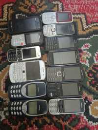 Nokia telefonlari xammasi ishlatilgan