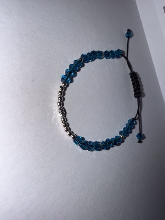 Bratari cu bile din aur si argint