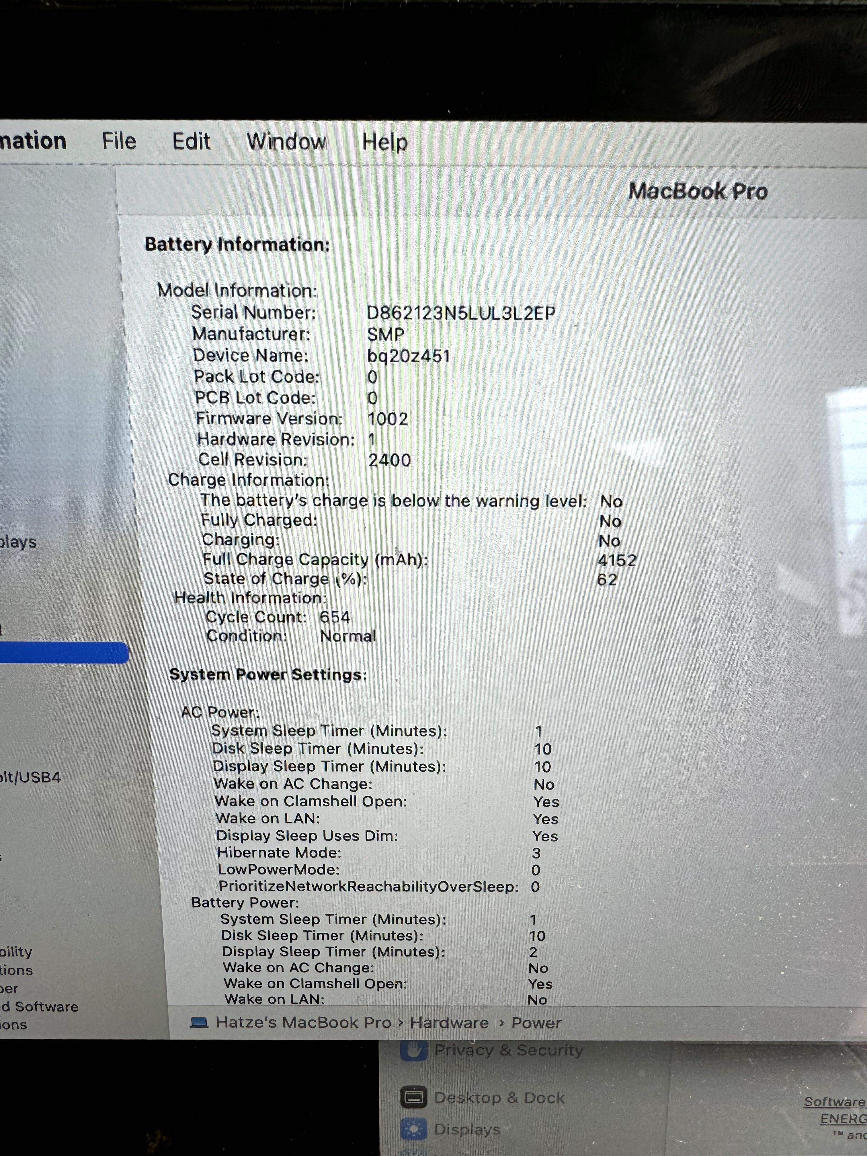 Macbook Pro Late 2019, 13,3 Inch, Touch Bar