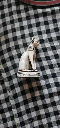 Statuie Zeița Bastet Pisica Isis Piatră 4 inch