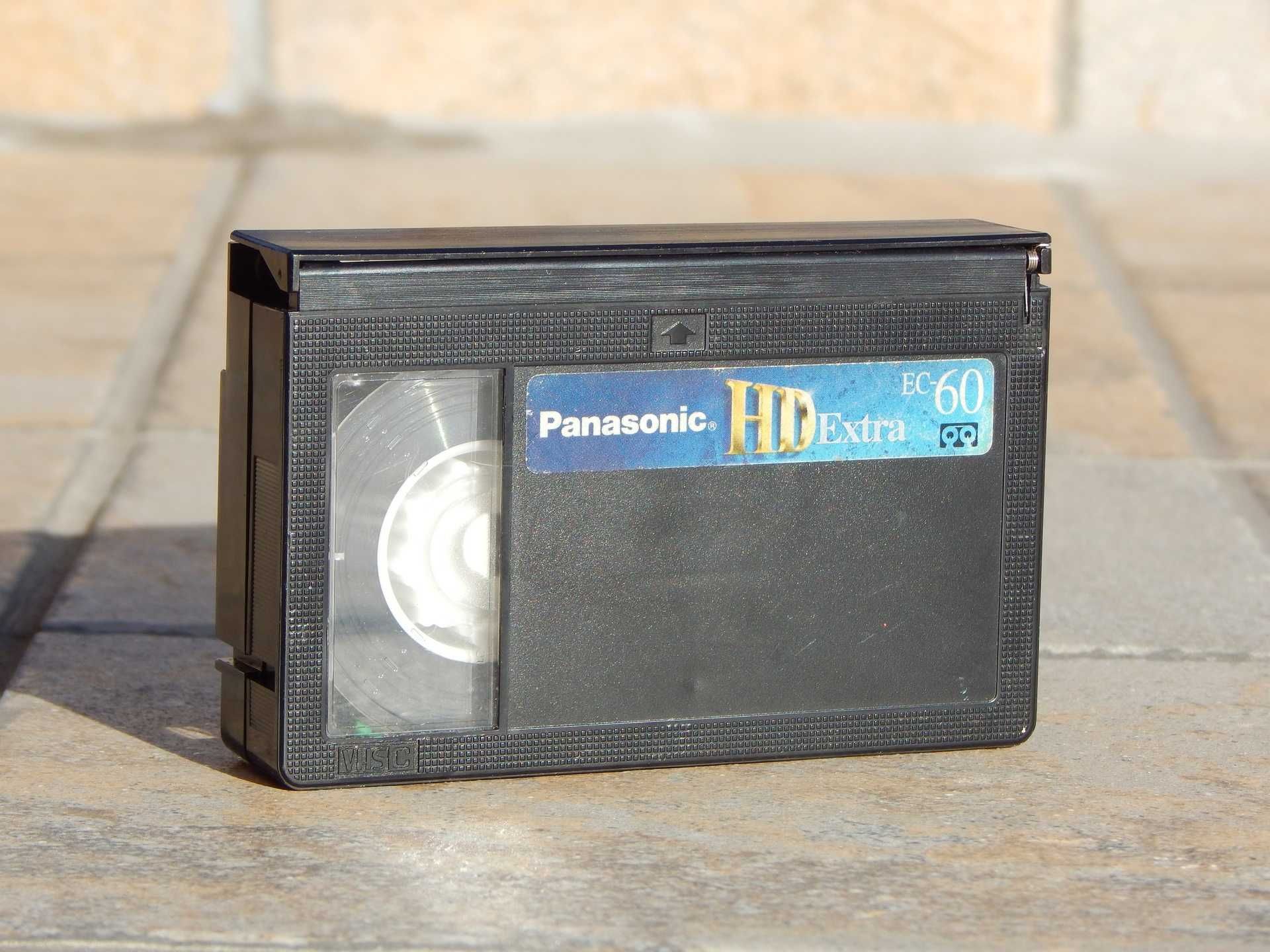 Caseta inregistrare camera video Panasonic EC-60 VHS-C HD Extra defect
