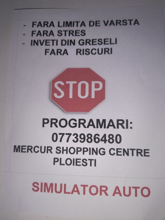 Instructor auto Ploiești