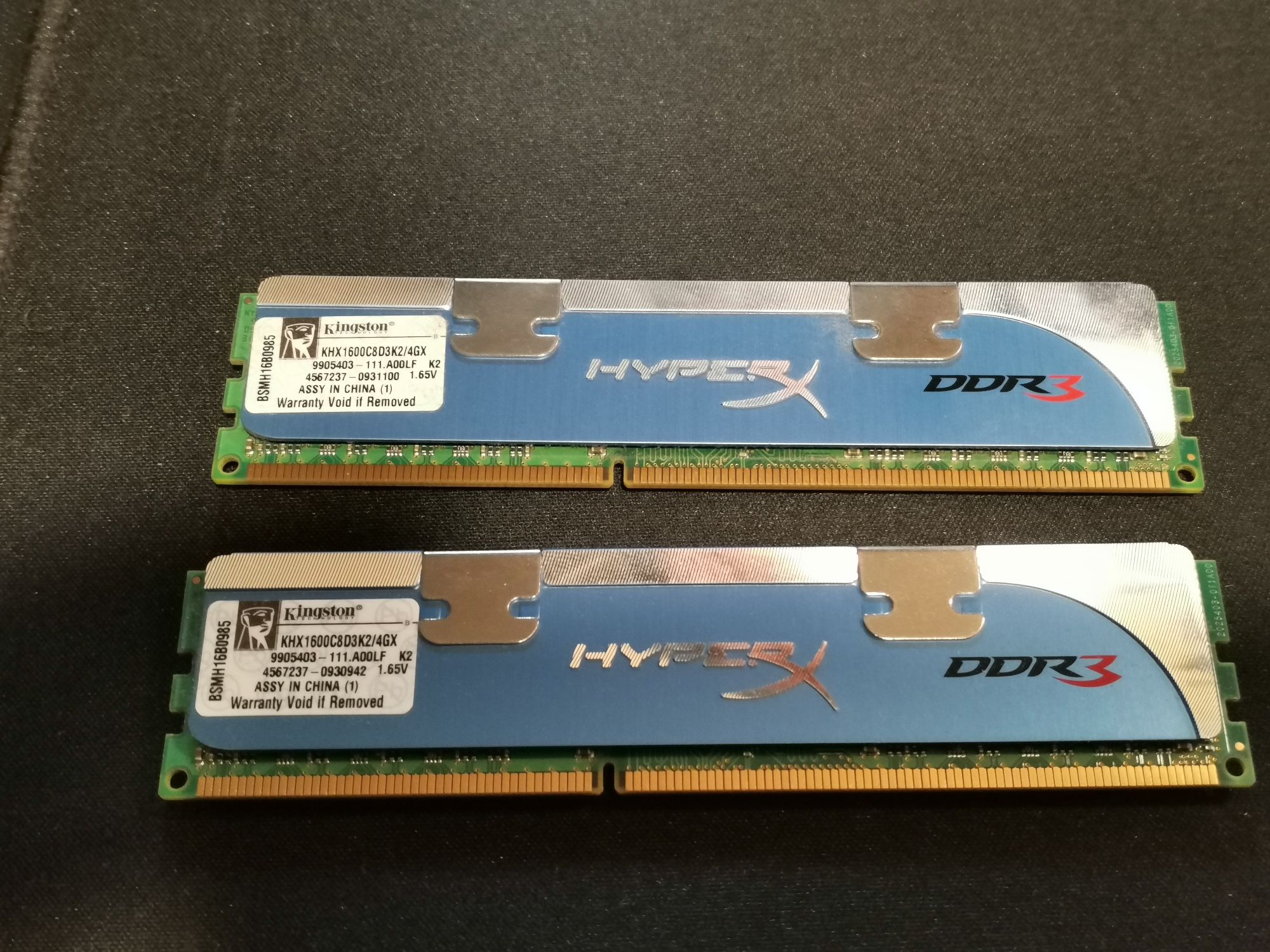 Memorie Kingston HyperX 4 GB DDR3 1600 C8