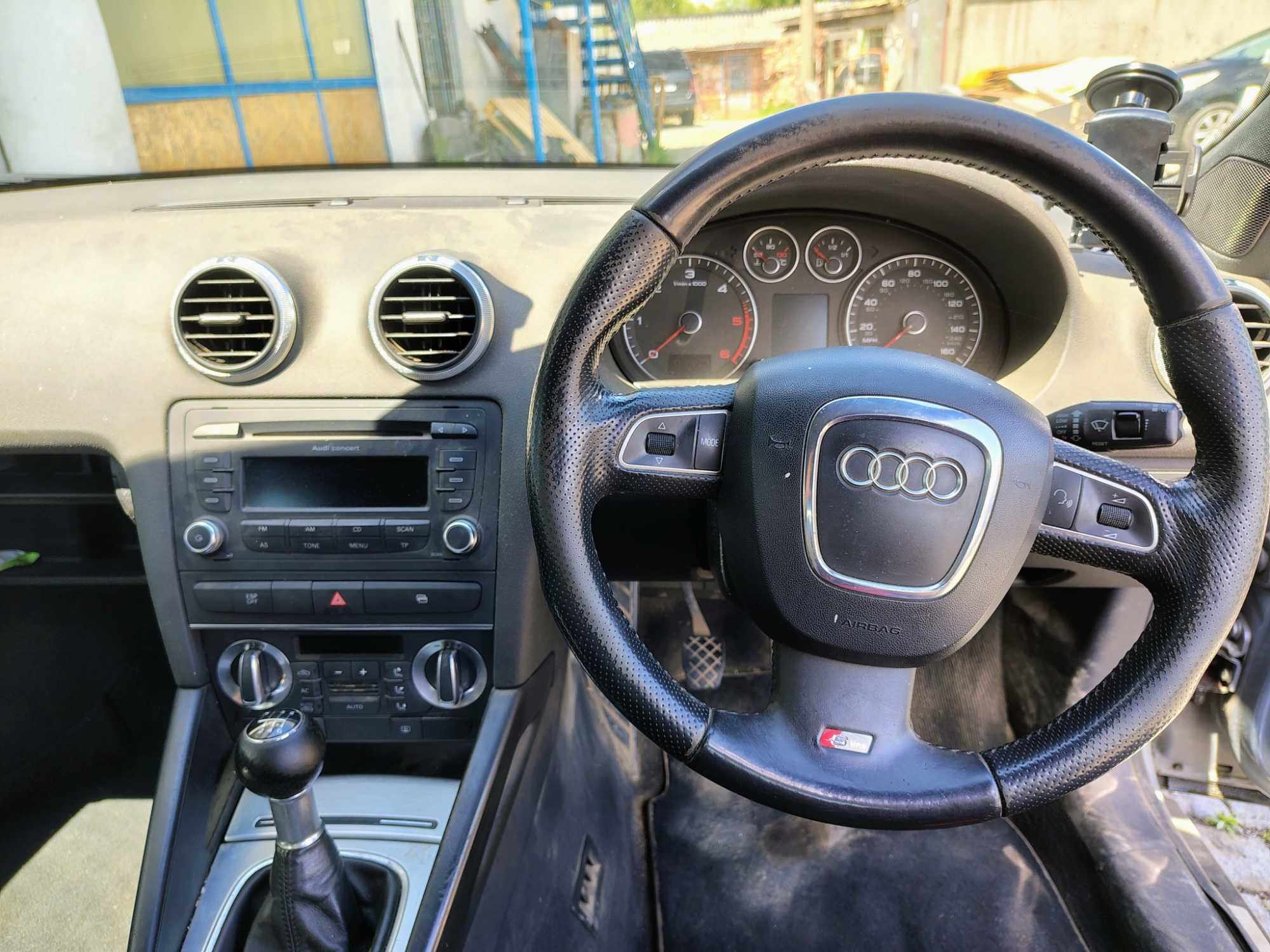 На части Audi A3 8P S-Line 2.0TDI CBAA 140HP 2/3 врати