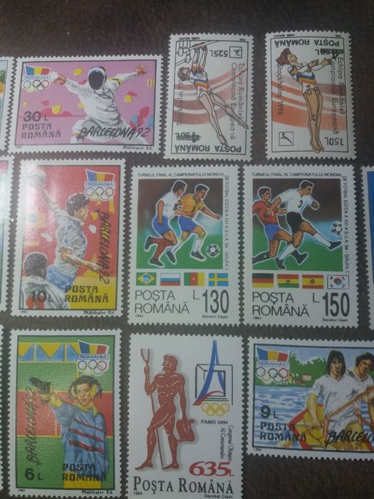 Vand timbre romanesti si straine