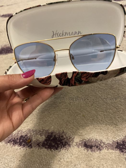 Ochelari dama,lentila albastra