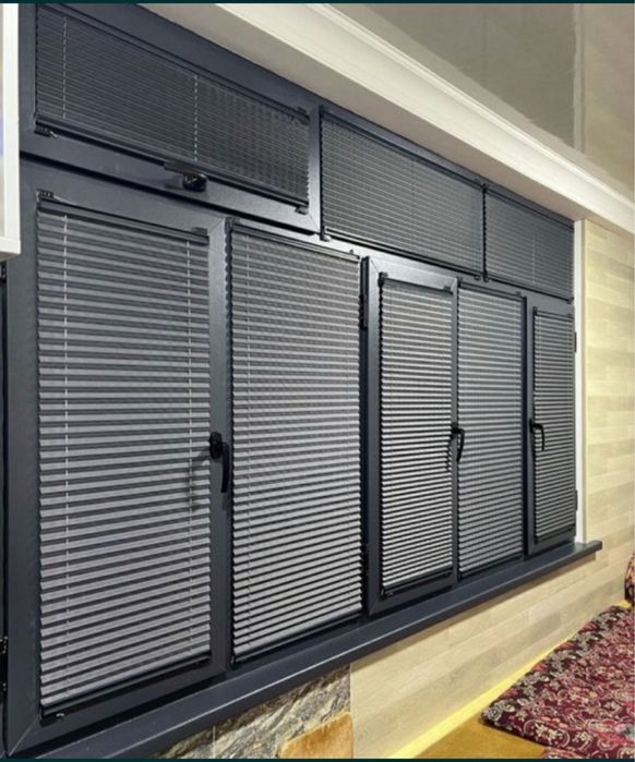 Kombo jalyuzi, mosketniy setka, rollo jalyuzi