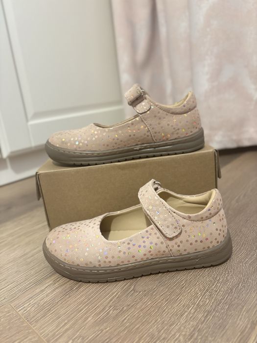 Pantofi piele pentru fetita