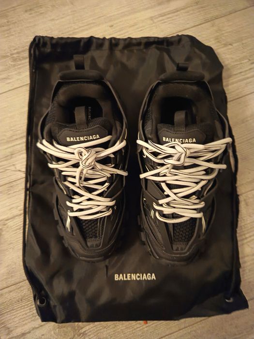 Balenciaga Tracks White Laces