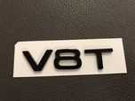 Emblema Audi V8t negru
