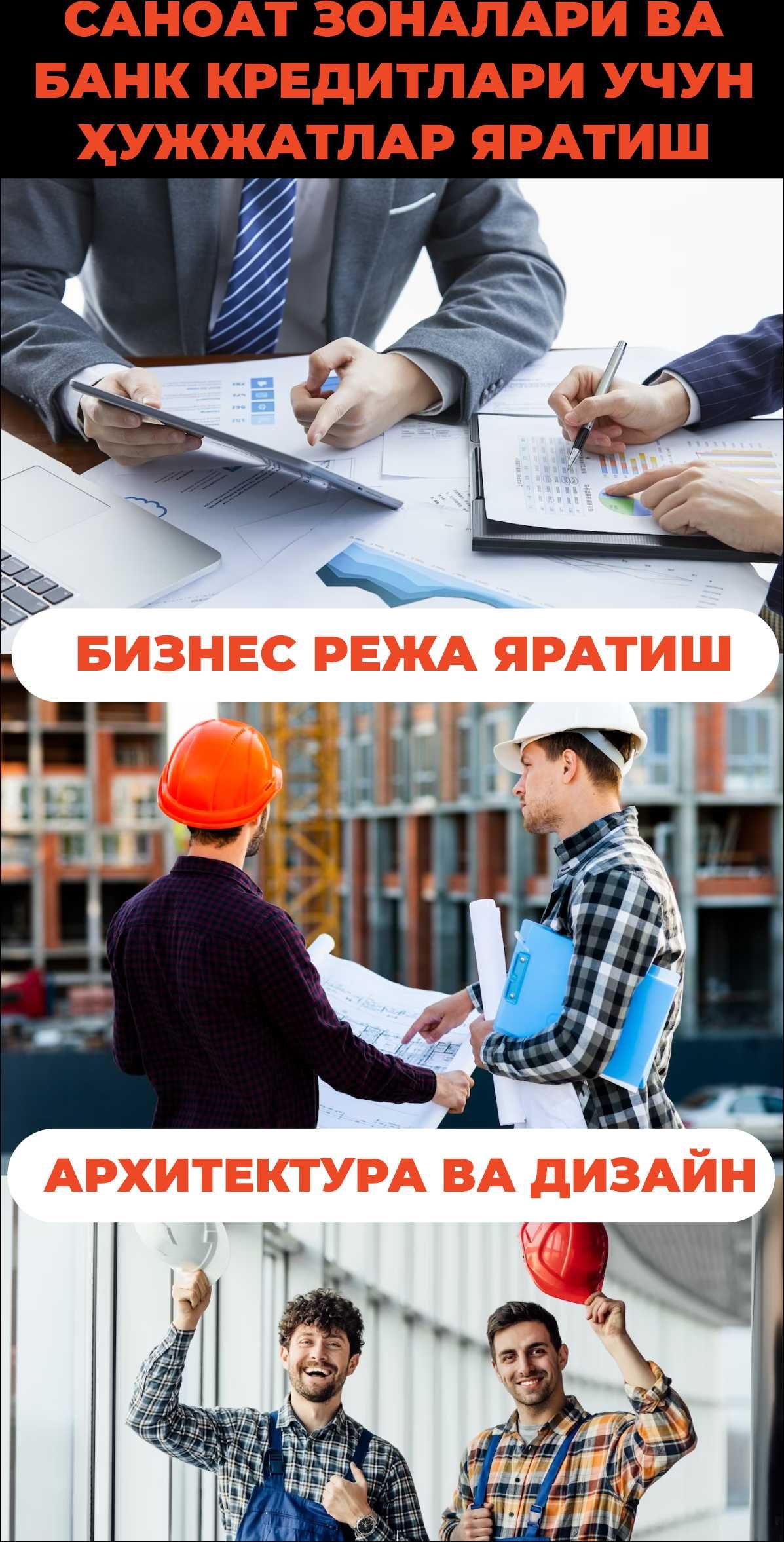 BIZNES PLAN (investor, bank, davlat idoralariga)