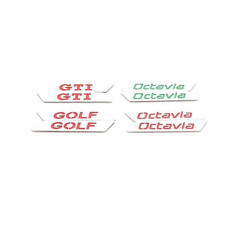 Insertie cu inscriptie gravata GTI/GOLF, Octavia pentru  scaune