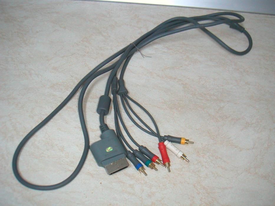 Cablu Component AV/HD cu 6 RCA Xbox 360 si Xbox Slim