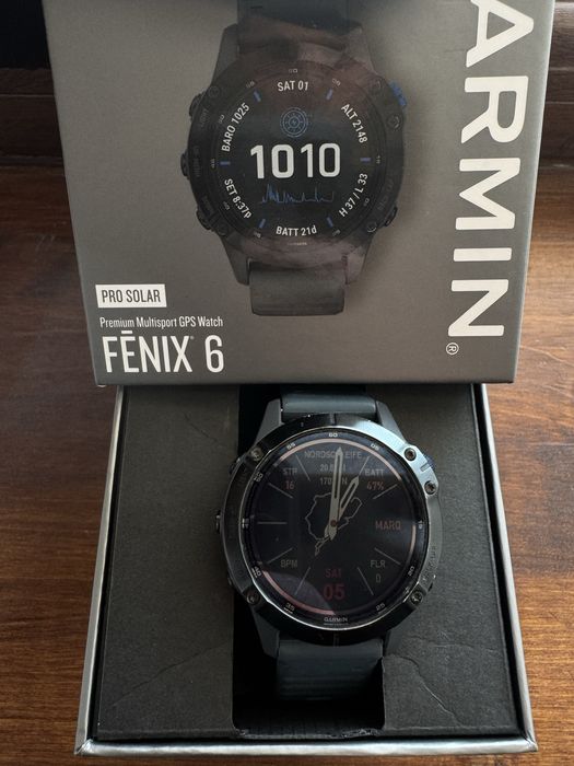 Garmin Fenix 6 Pro Solar