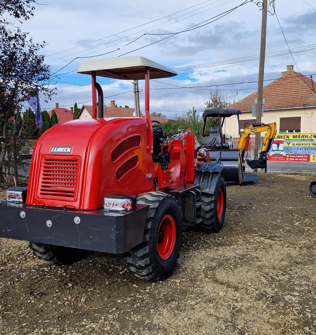 Vola- Incarcator frontal tractiune 4x4 LUBECK - FR 121~NOU~ Garanție 2