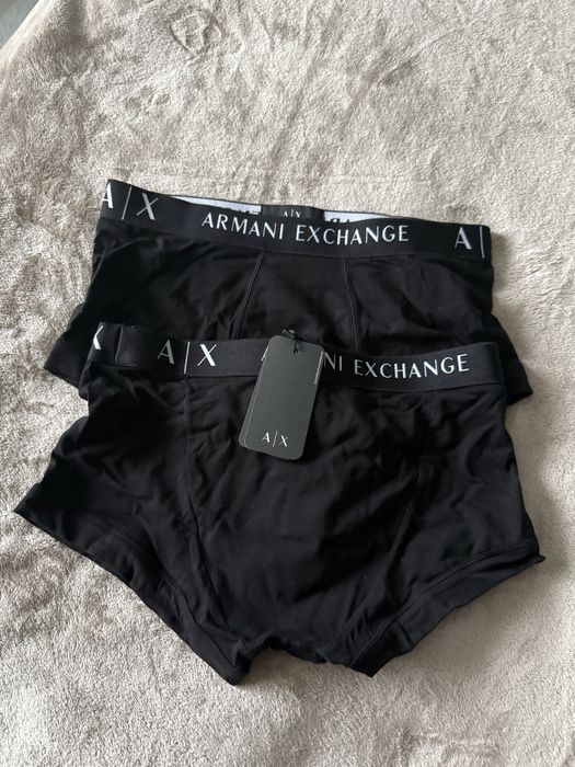 Armani Exchange set 2 boxeri negri marimea S noi originali