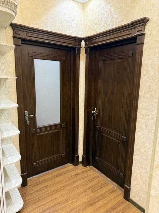 Межкомнатные двери. Установлены, но неиспользовались.