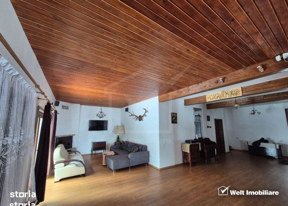 Investitie la cheie in Belis – cabana cu 6 camere si living, sistem