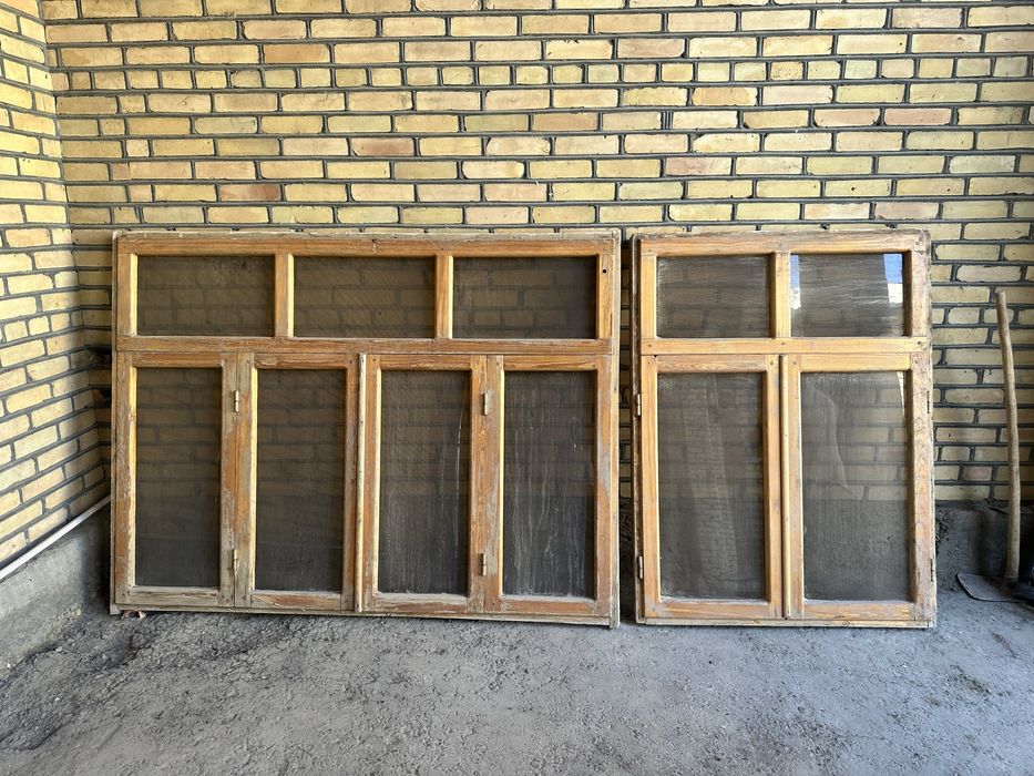 Yogʻochda mustahkam derezalar