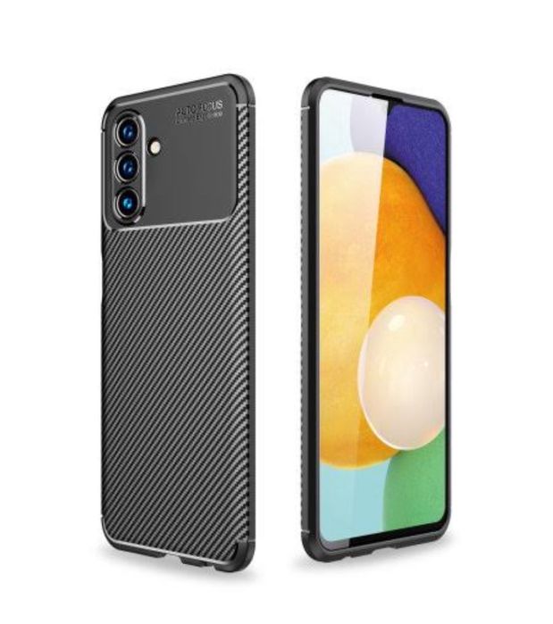 Husa Carbon Black 0,5mm Silicon Hard Samsung A16/A15/A22/A23/A25/A24