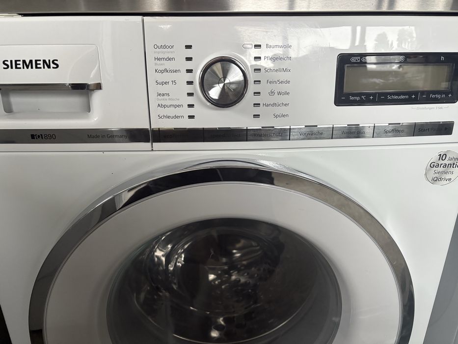 ⸻  Пералня Siemens iQ700 WM14Y59D – 8 кг, 1400 оборота