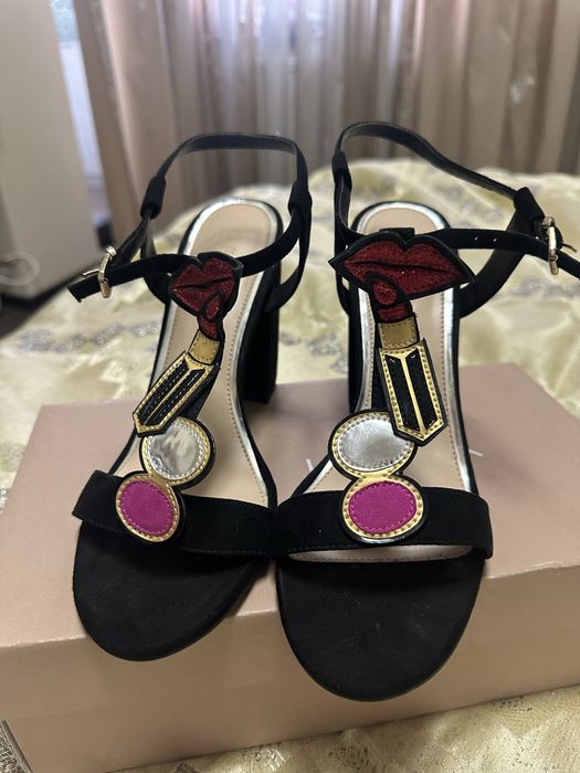 Sandale model deosebit, Office London, piele intoarsa