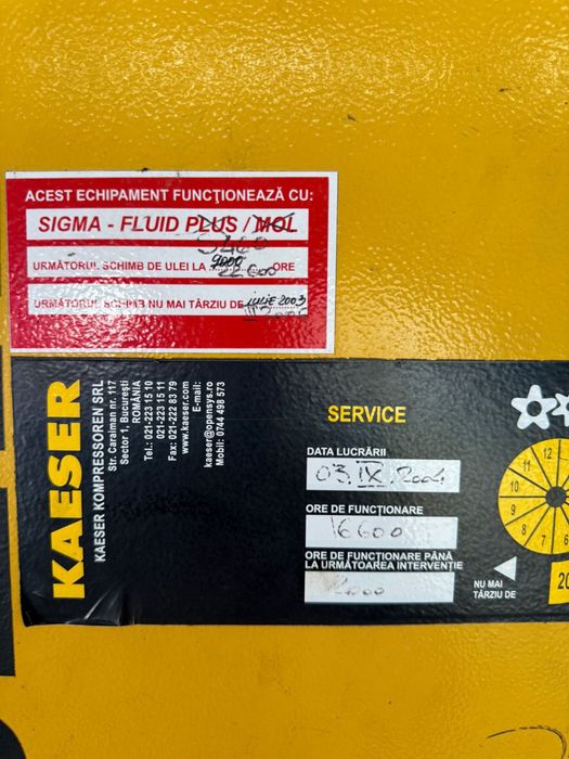 Compresor surub Kaeser CSD 82