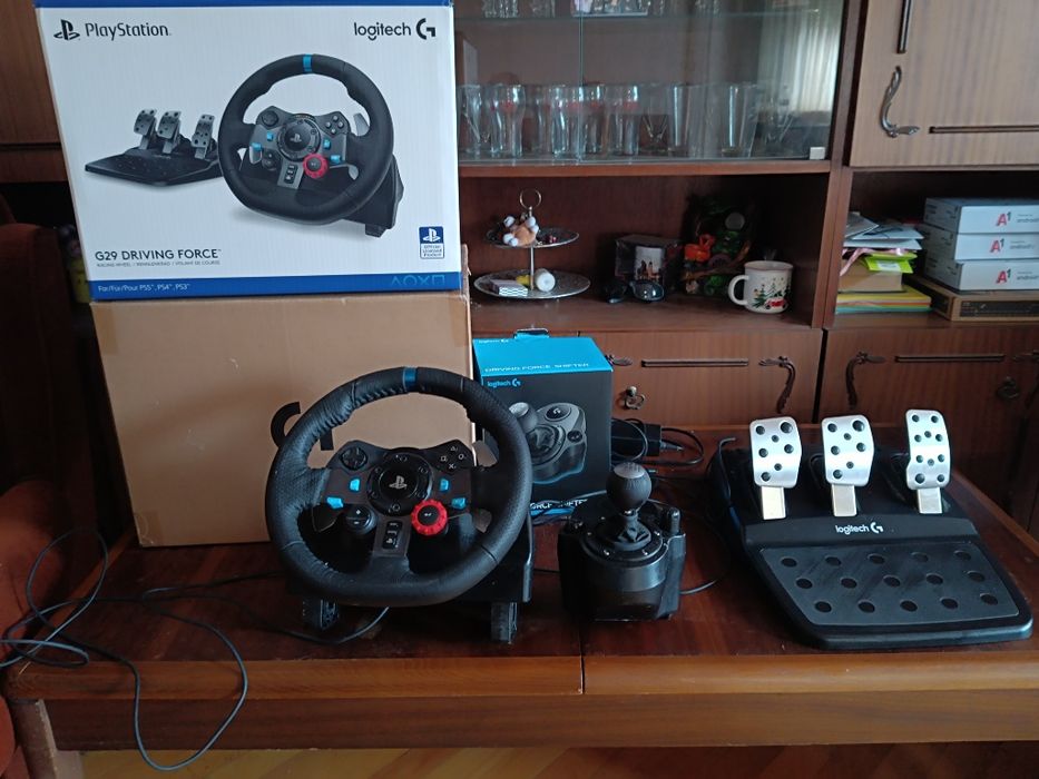 КАТО НОВ! Logitech G29 и Скоростен Лост