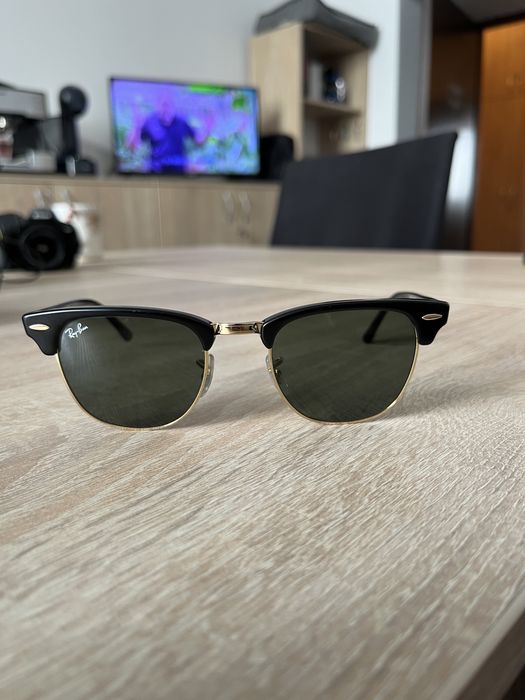 Ochelari de soare unisex Ray-Ban RB3016 W0365 49 CLUBMASTER