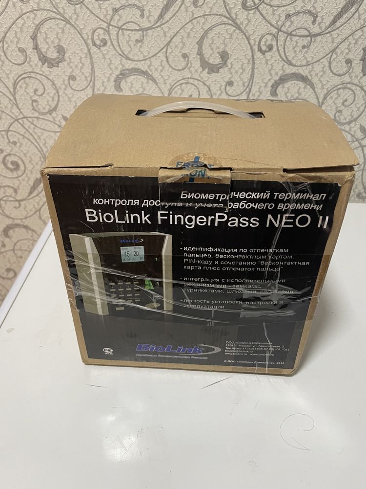 Продам терминал Biolink fingerpass neo II