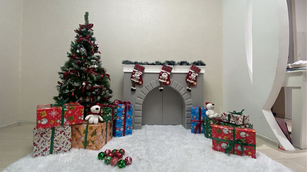 Продается камин декоративный олень