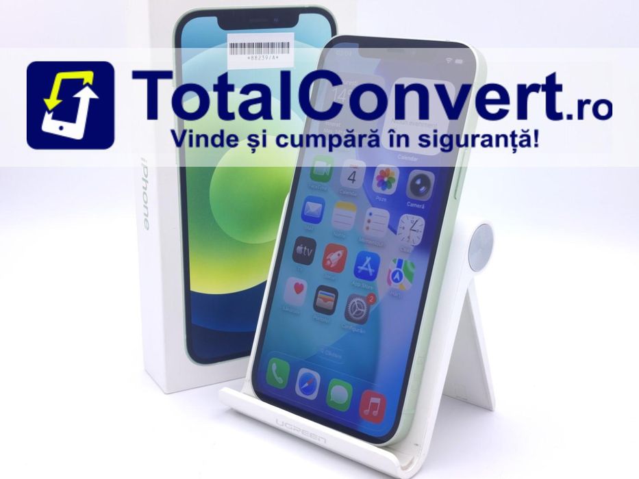 Apple iPhone 12 128GB Green 4GB Single SIM, Garantie 24 luni | #D88239