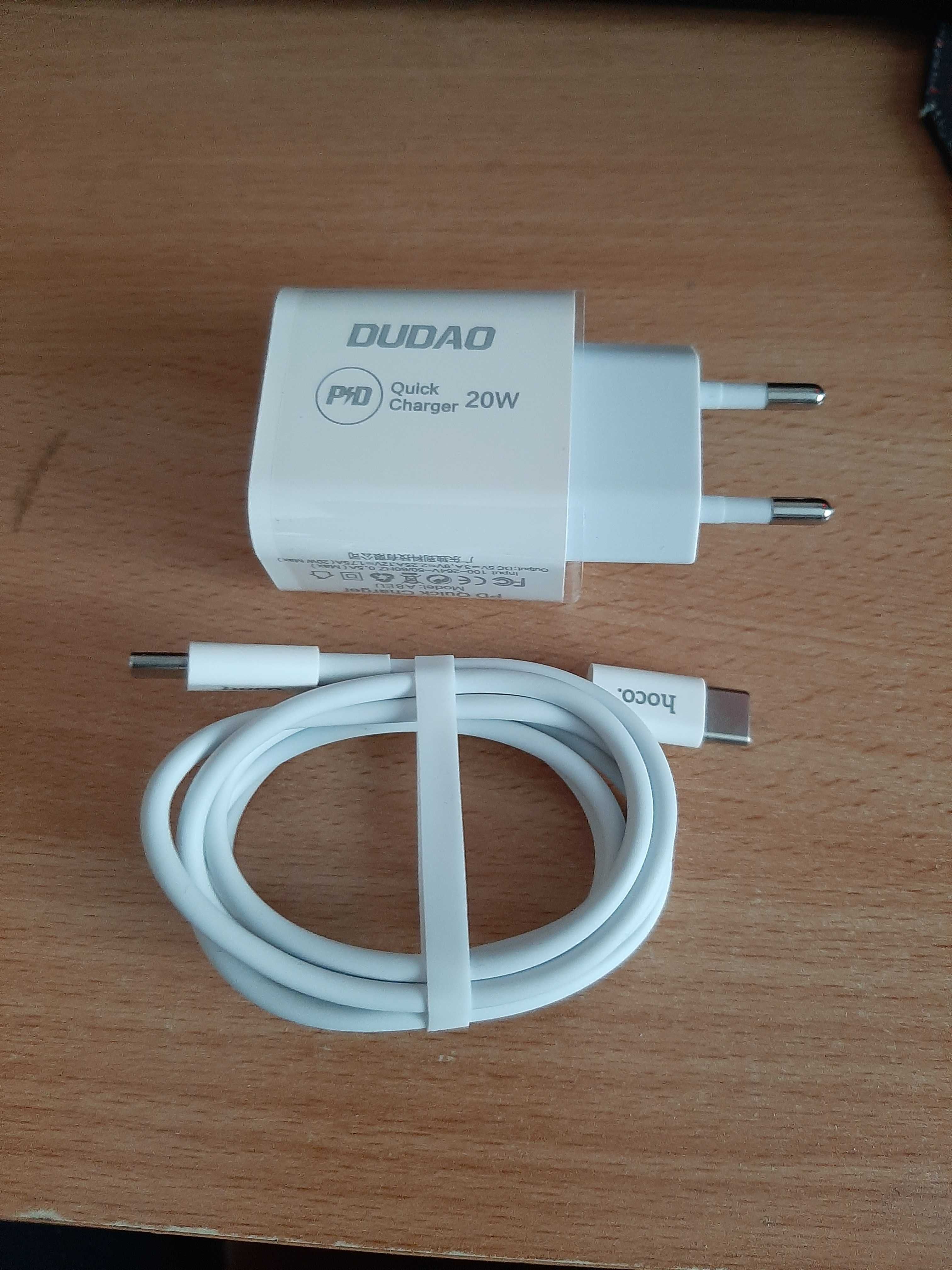 incarcator Dudao Quick Charge, Cablu Type-C A8EU, Power Delivery 20W,
