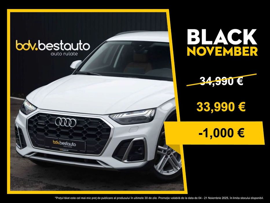 Audi Q5 Audi Q5 40TDI Quattro S-Tronic S-Line / Matrix / Ventilatie / Keyless