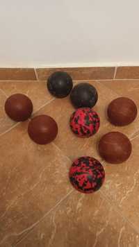 Joc social Bocce, Set rar, colectie, 8 bile, vintage, anii 1950-Italia