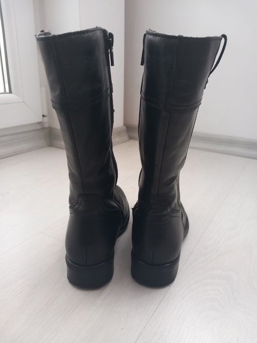 Детски ботуши/ботушки за момиче естествена кожа 28 номер