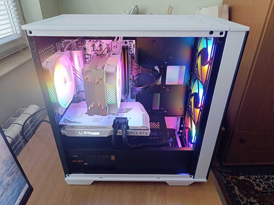 Геймърски компютър, Ryzen 7500F, Rtx 3070, 32gb DDR5, 1tb Nvme
