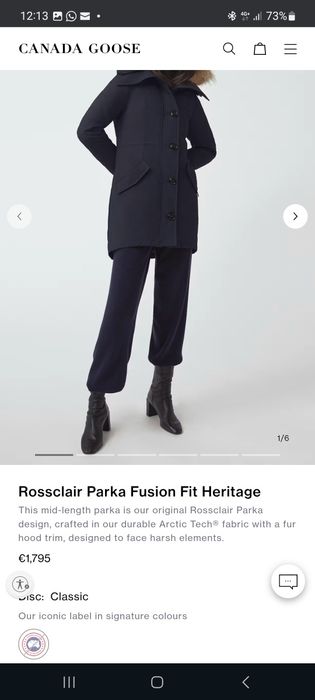 Geaca Canada Goose Originala! MarimeXS