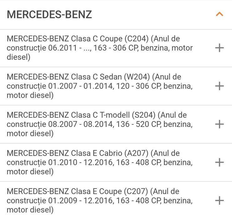 Pompă servodirecție  Sprinter Clasa C, E  Model cu senzor PRODUS NOU
