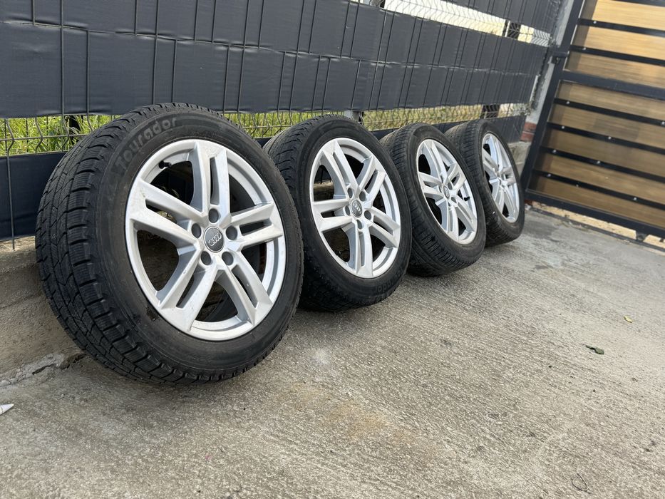 Jante aliaj Originale Audi / Cauciucuri iarna / 225/50/17