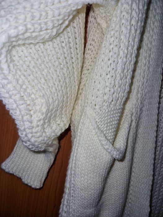 Cardigan  culoare albă