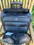 Troler cabina avion, bagaj de mana, 55 cm, Negru